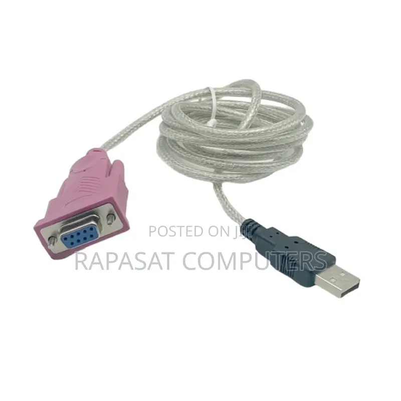 1.8m Usb Male to Rs232 Female Cable