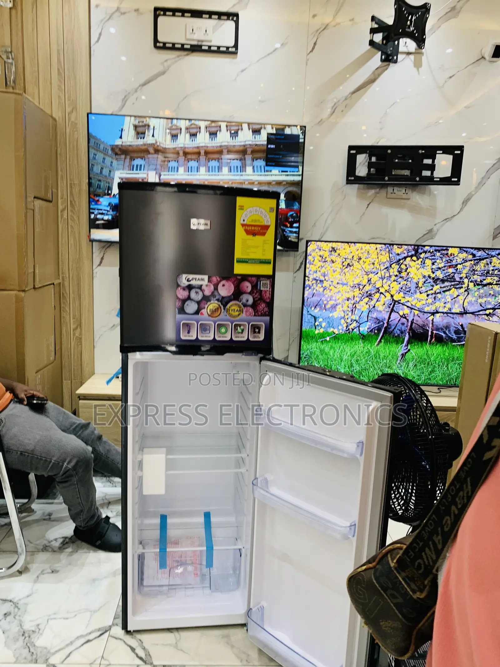 Get a New Pearl Pf-262tix -1a Double Door Fridge