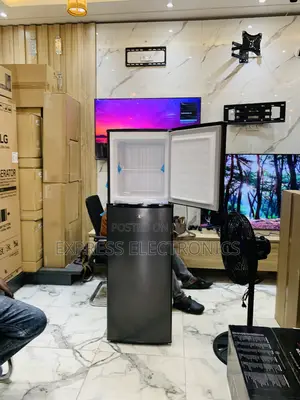 Pf-262tix 165l Pearl Fridge Double Door Black.