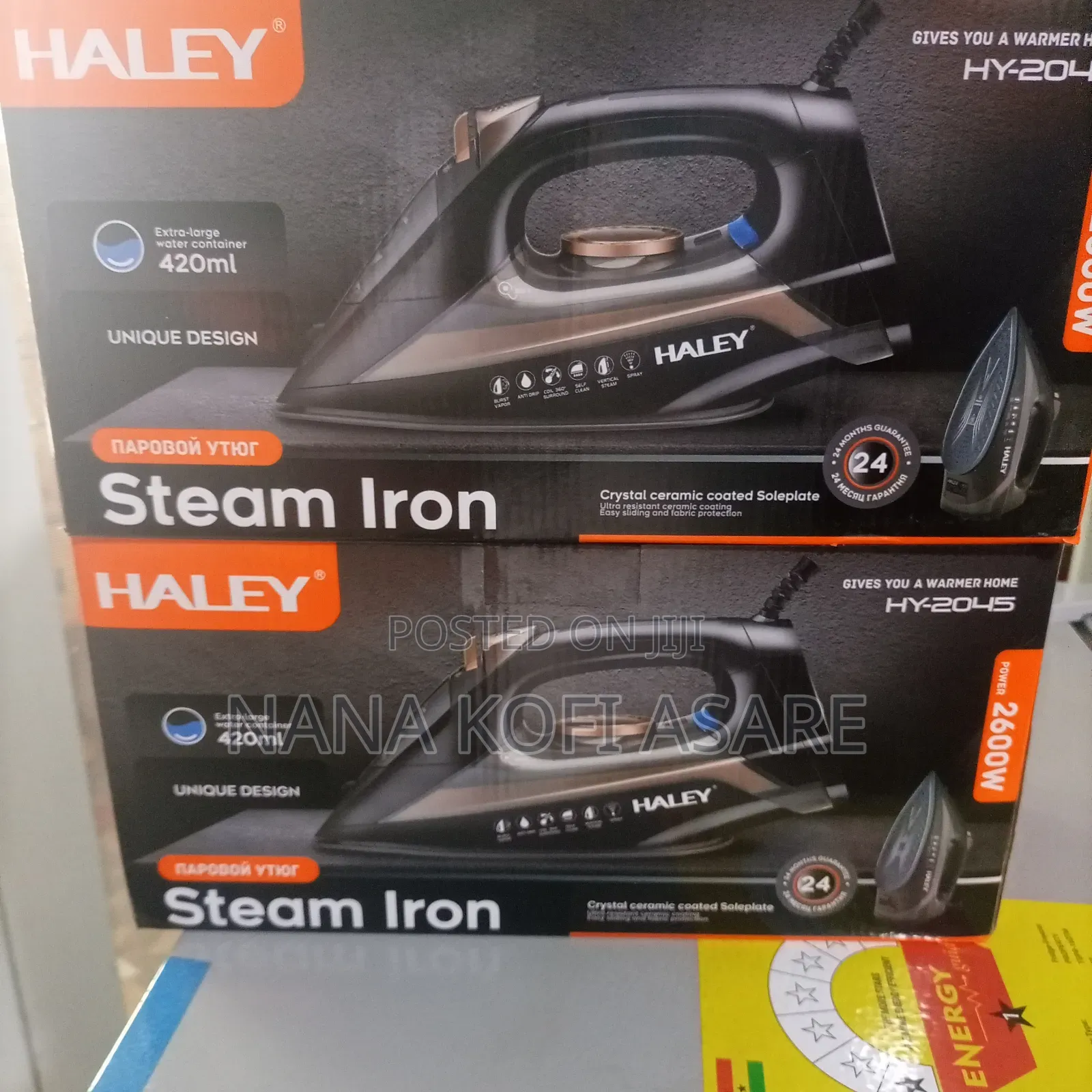 Haley 420ml Steam Iron