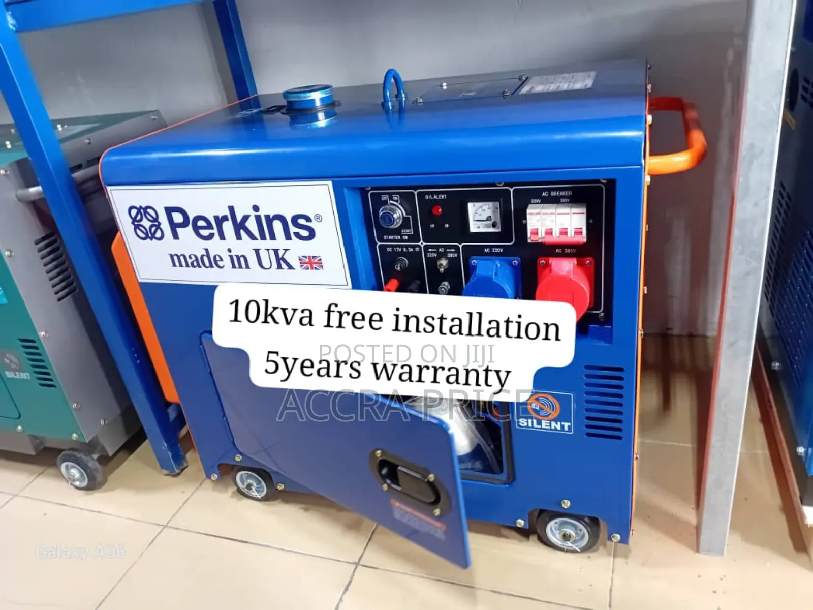 Ultra Sphere Perkins 10kva Diesel 13000watts Diesel