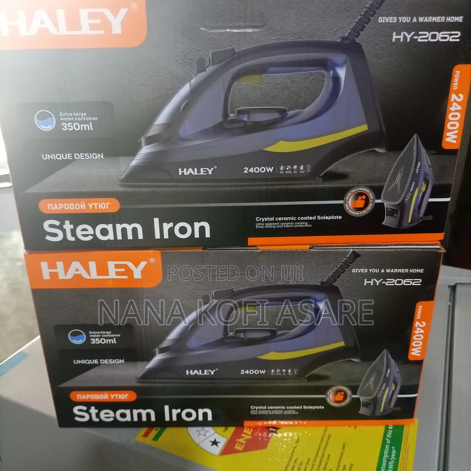 Haley 350ml Steam Iron