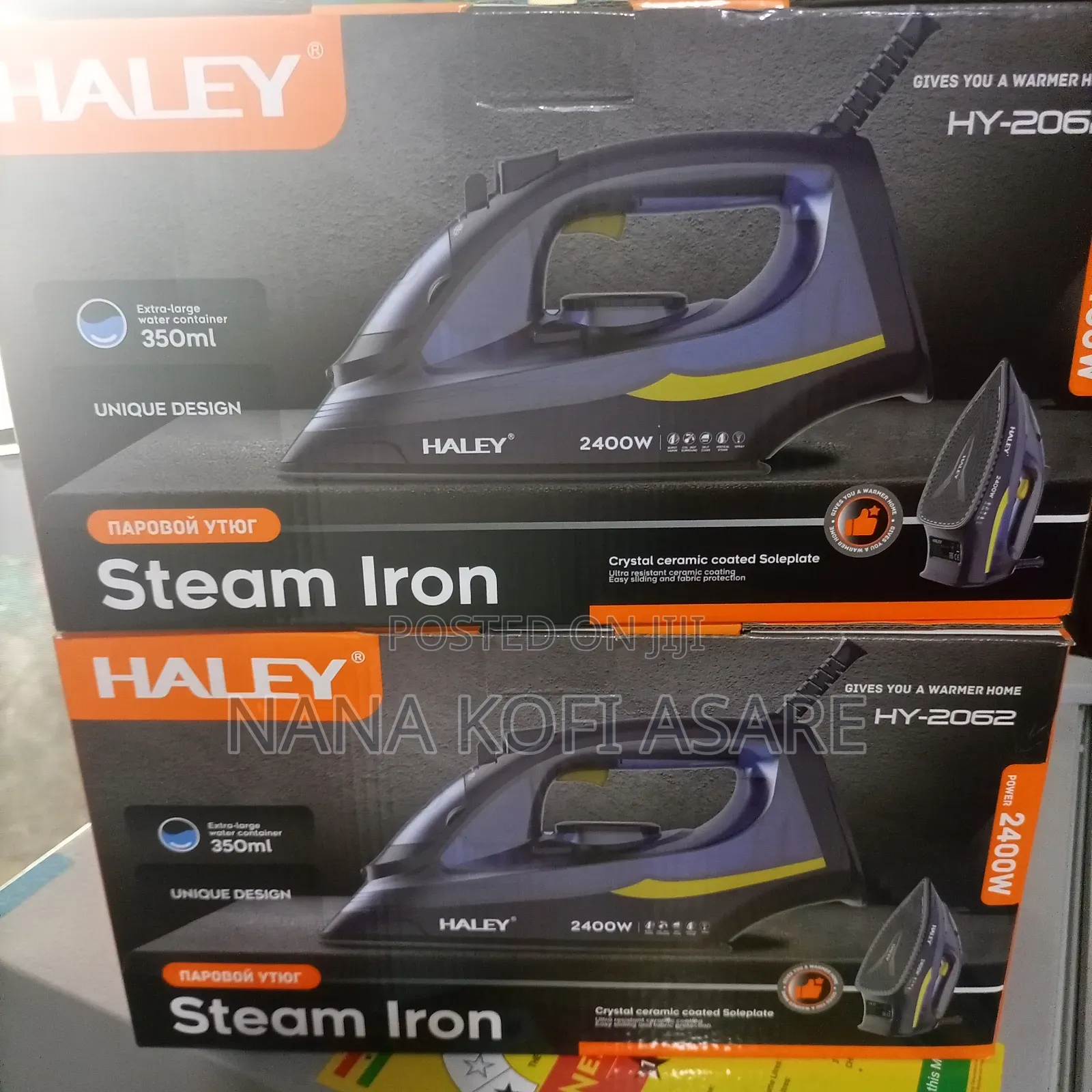 Haley 350ml Steam Iron