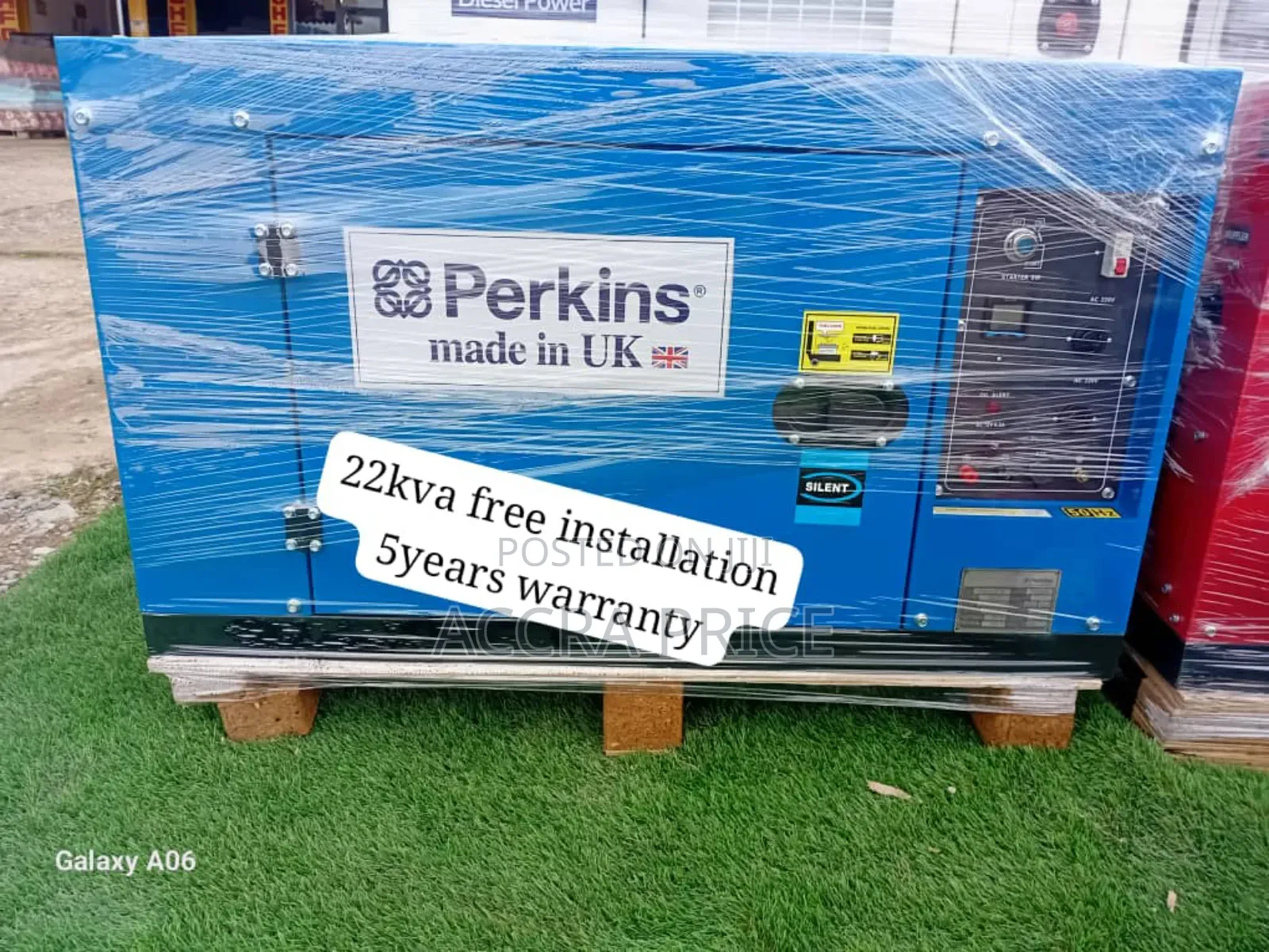 Vegaedge Perkins 22kva (Ats)Perkins 22kva Diesel Generator