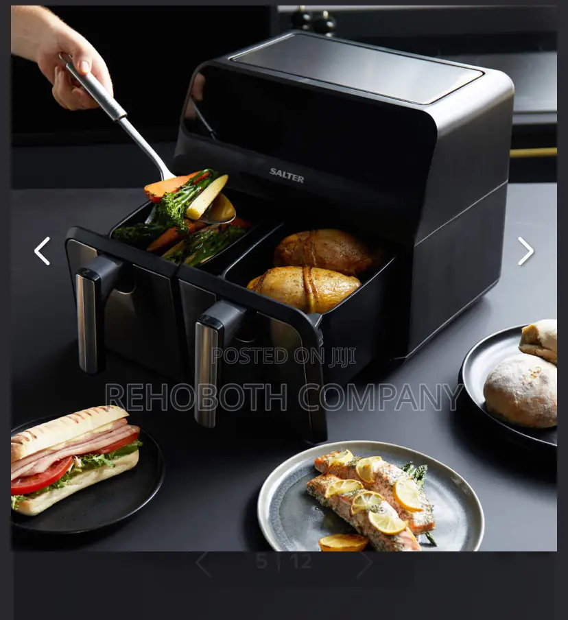 Salter Dual Air Pro Air Fryer 7.6 Litre