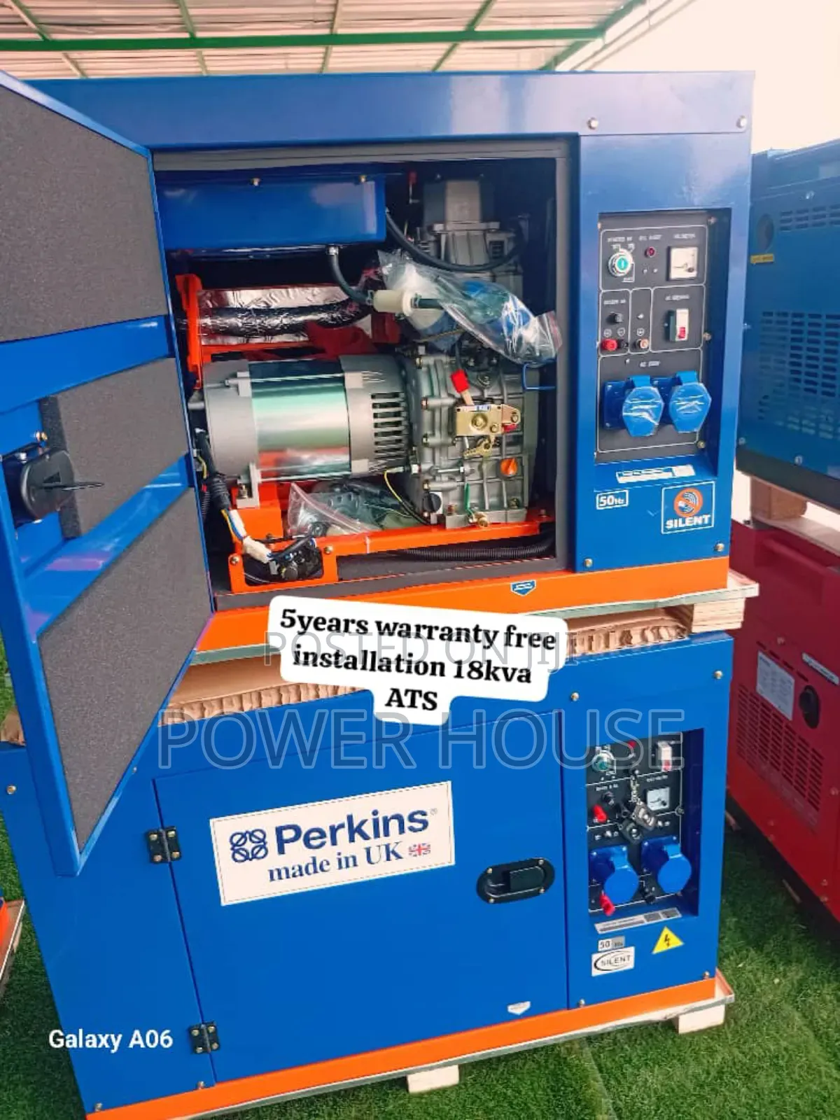 Aircool Majestic 18kva Perkins Diesel 18kva Diesel