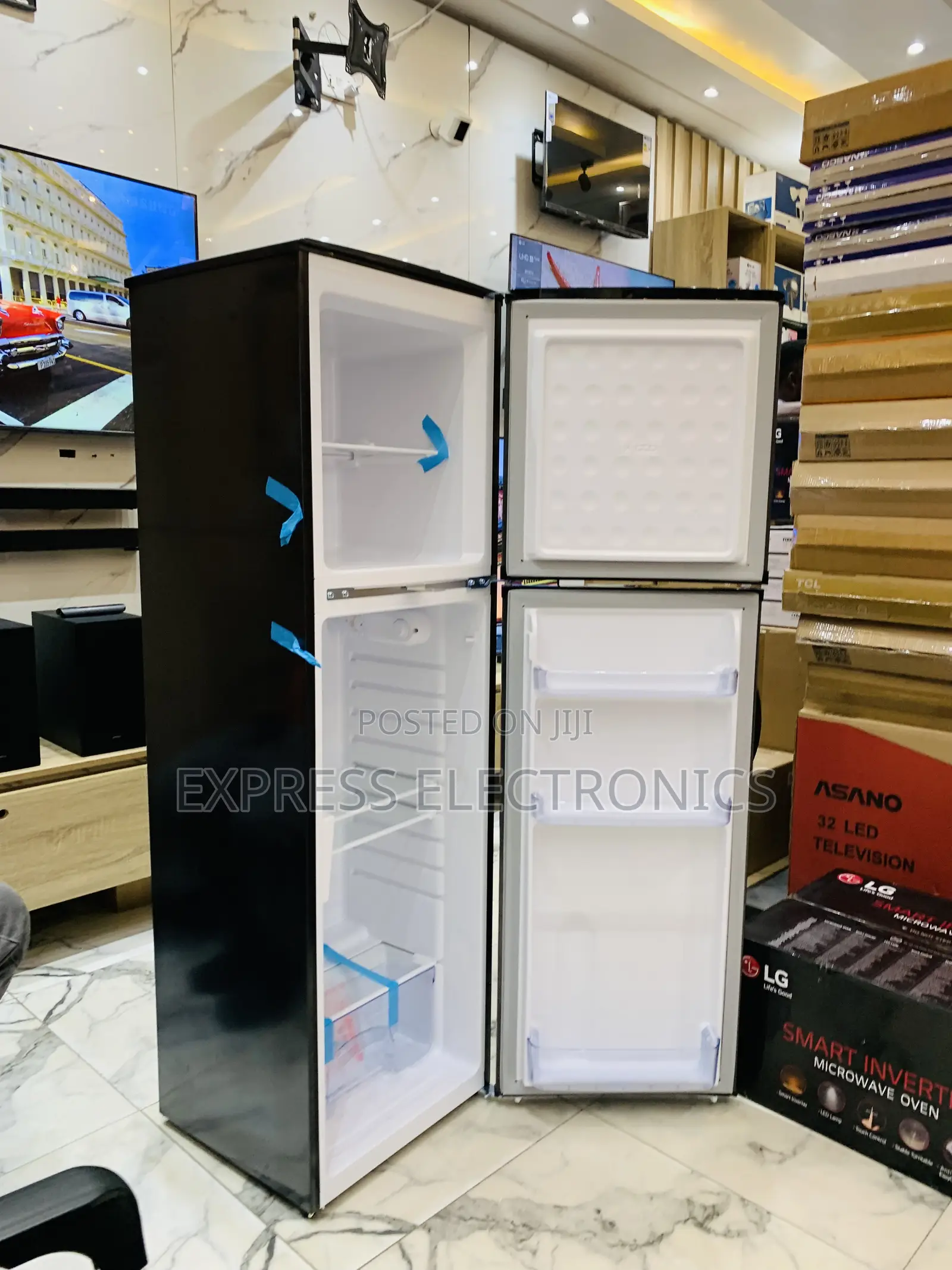 Order for Your Pearl Pf-262tix Double Door Fridge Black