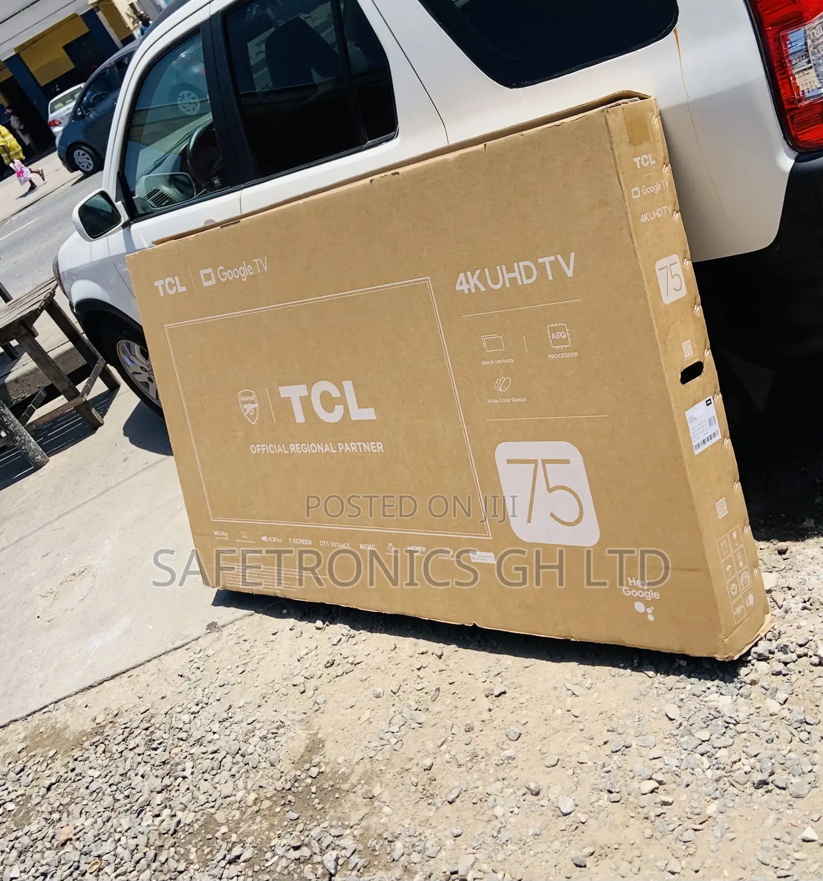 Secure Led Smart Uhd TCL 75 Inch P755 Tv