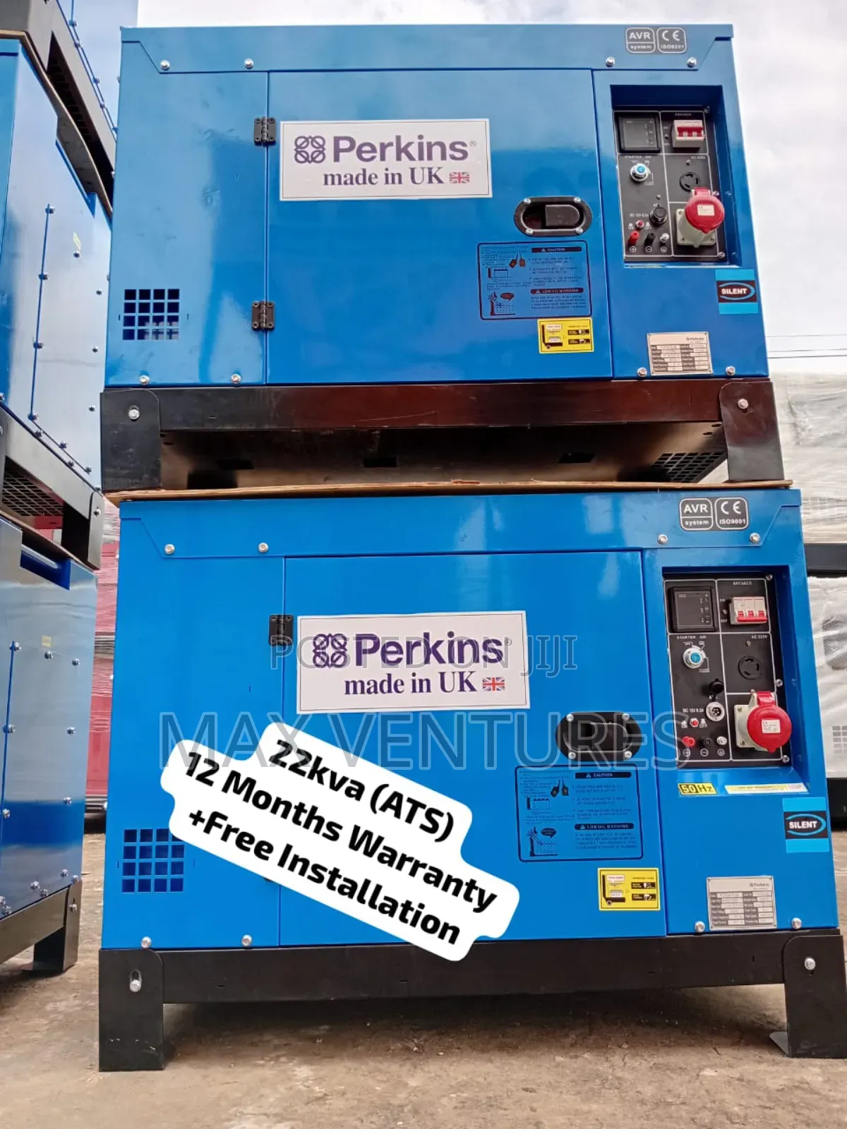 Perkins 22kva Diesel Silent Diesel Generator Pro