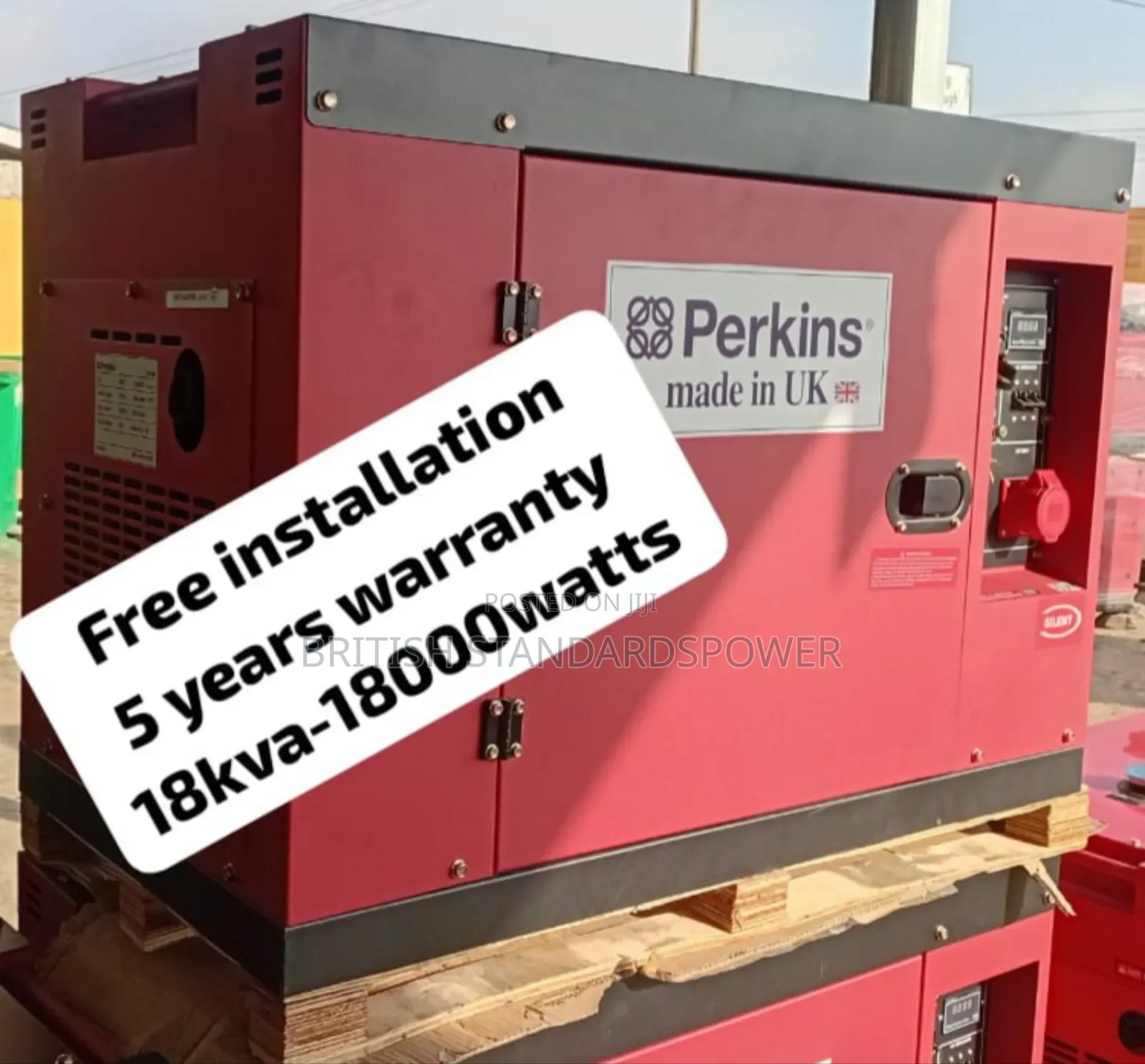 Fortified Energy 18kva Silent Diesel Perkins Generator