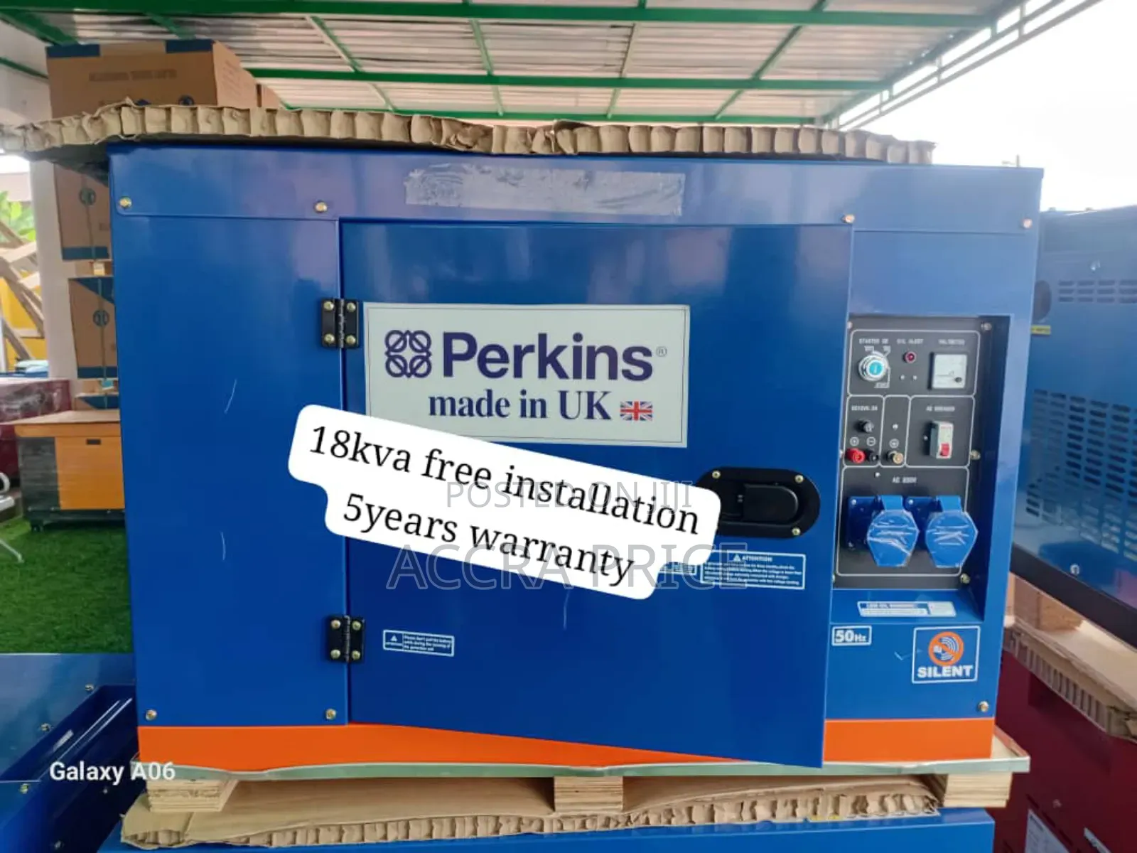True System 18kva Diesel Silent Perkins Generator Uk Model