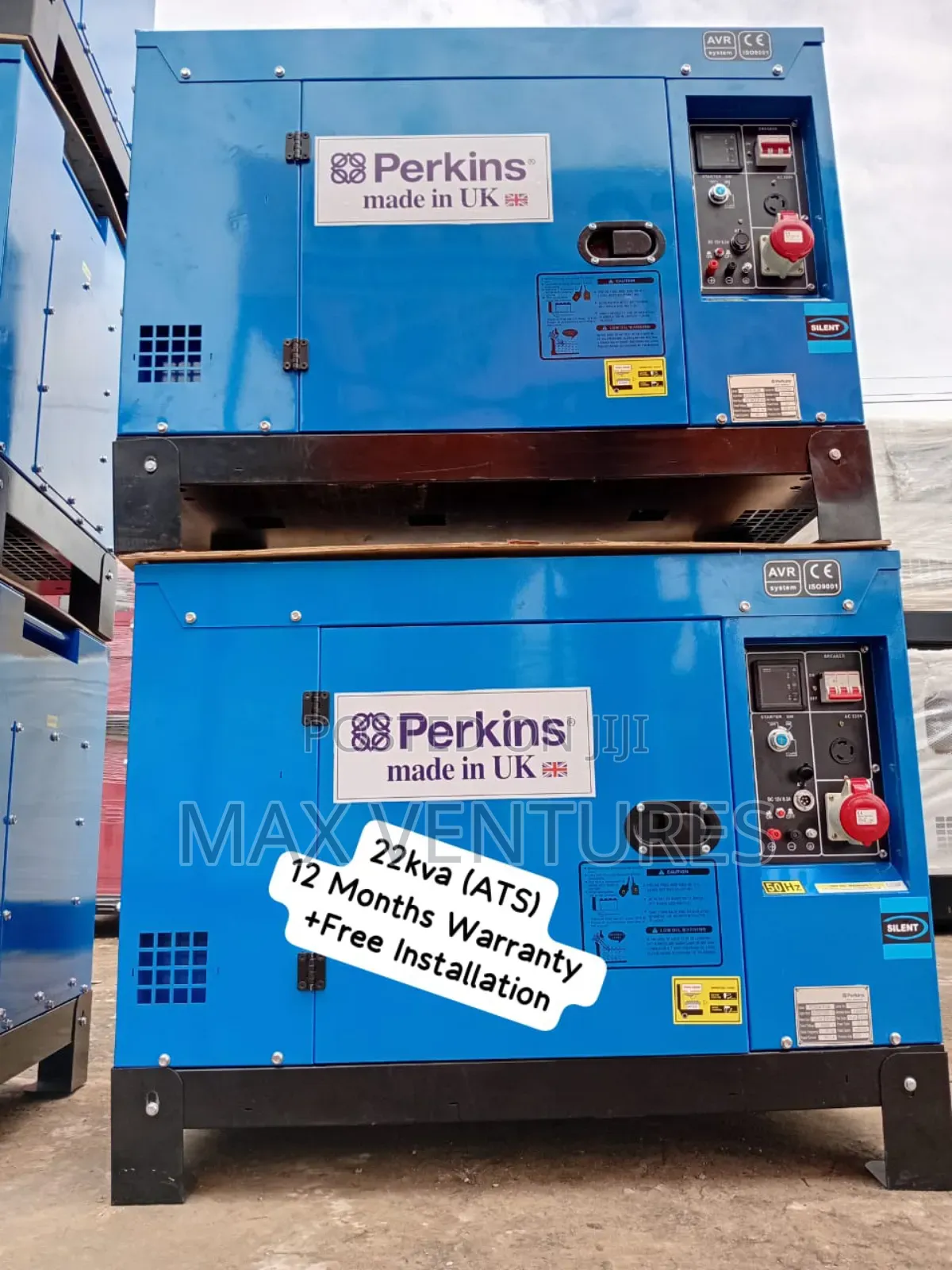 Perkins 22kva Diesel Generator 22kva Efficient Energy