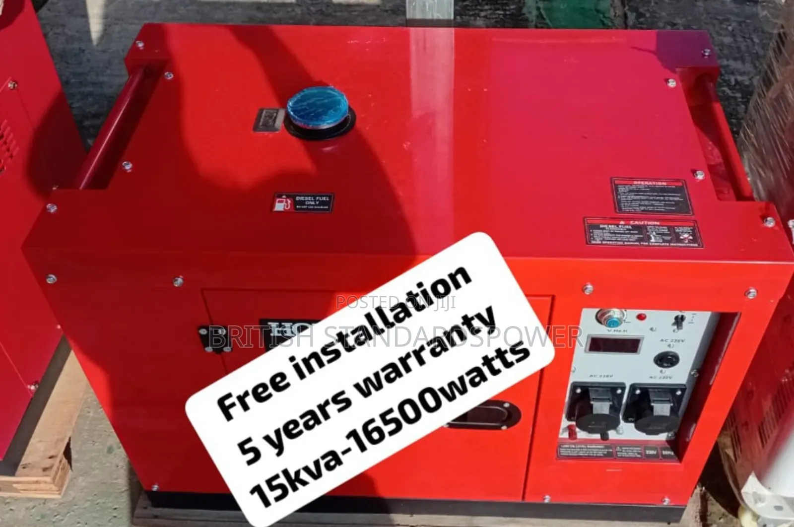 Adaptive Energy 15kva Silent Diesel Genset
