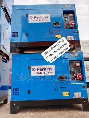 Perkins 22kva Silent Emergency Power Supply 22kva Powerup