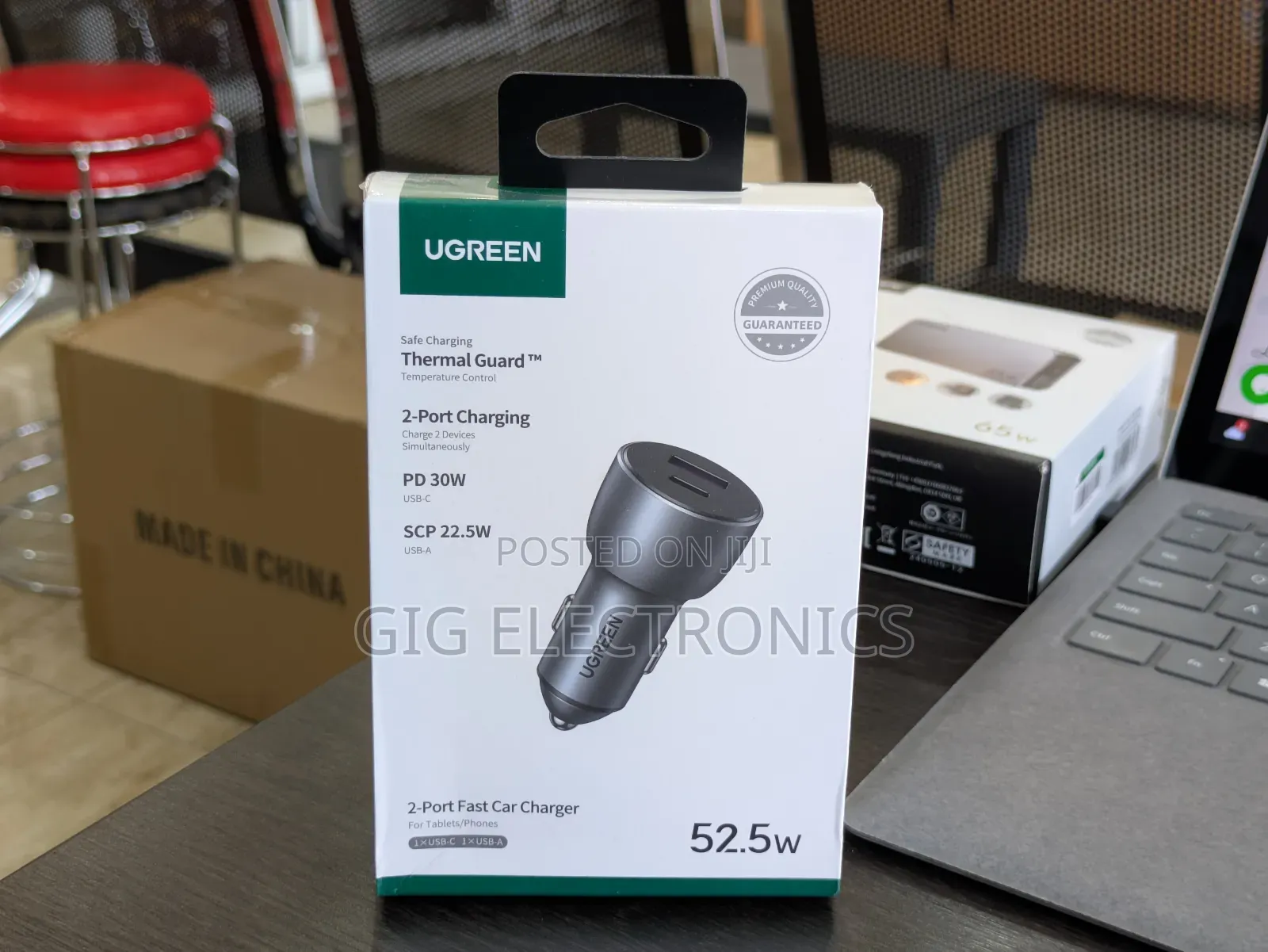 Ugreen Fast Car Charger - Cd213
