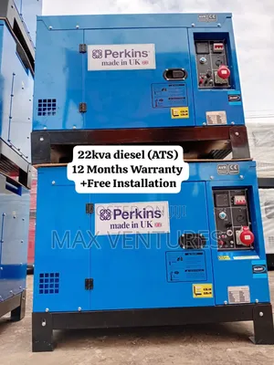 Perkins 22kva Diesel Silent Ats Powr Commander Generator
