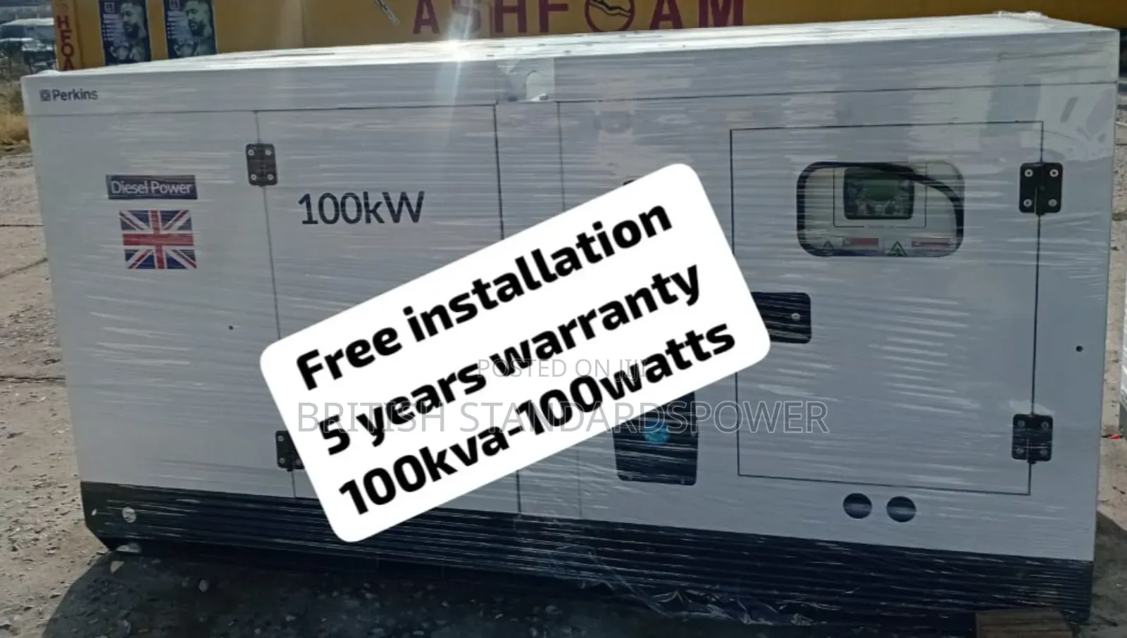 Priority Power Supply 100kva Silent Diesel Generator
