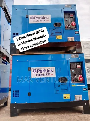 22kva Diesel Perkins Generator Silent Power Supply