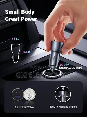 Ugreen Fast Car Charger - Cd213