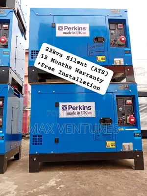 Perkins 22kva Diesel Ats Generator Newly Arrived