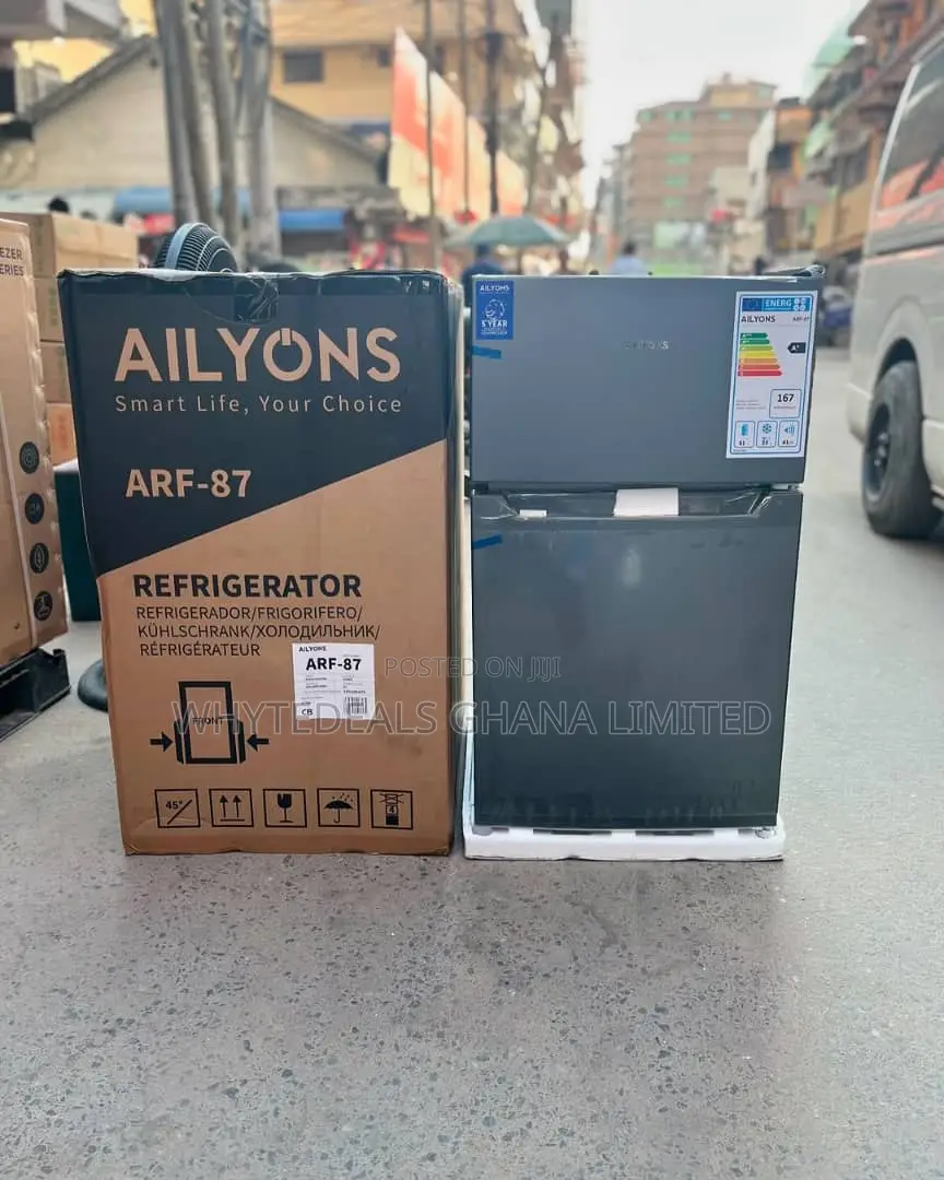 Ailyons Table Top Refrigerator| Double Door| Energy Saving |Warranty