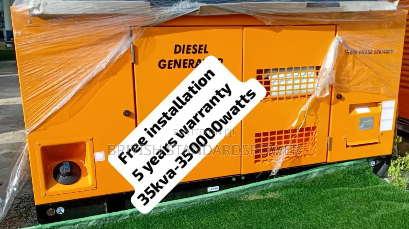 Always on Power 35kva Silent Diesel Generator