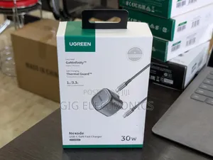 Photo - Ugreen Ug-Cd305-25114 30w Usb C Pd Gan Fast Charger Uk + Usb