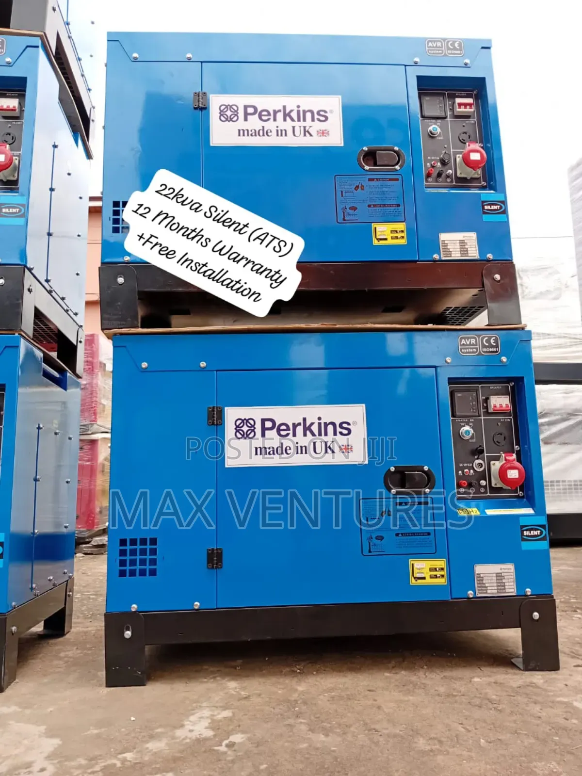 Perkins Diesel 22kva Silent Generator Power Protection 22kva