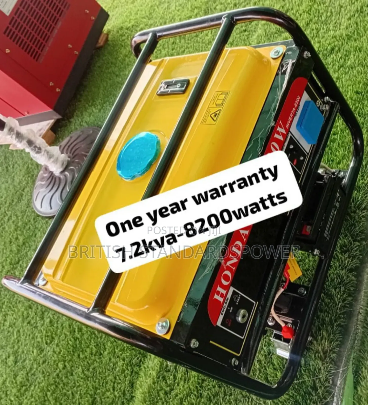 Business Critical Power 7.2kva Petrol Generator