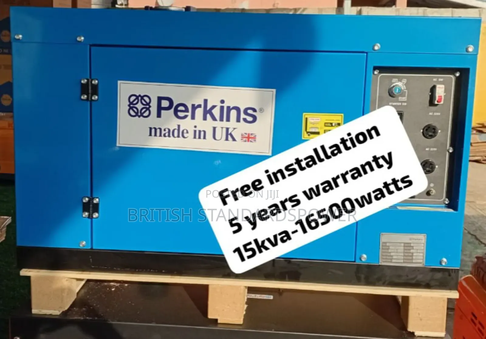 Non Stop Power 15kva Silent Diesel Genset