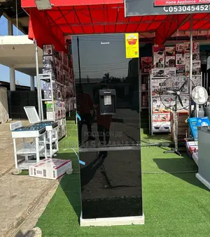3_stars Innova Black Glass Refrigerator| 270ltrs|Water Dispenser|Promo