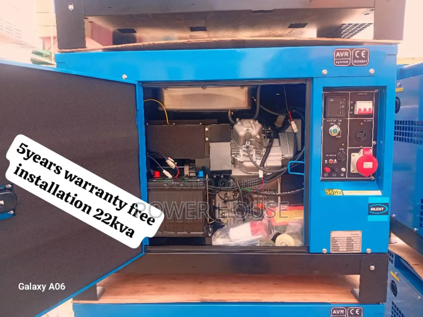 Aircool Aurora 22kva Perkins Diesel Generator 22kva