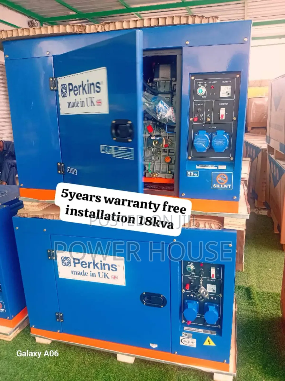 Electric Power Amp 18kva Diesel Generator 18kva Perkins