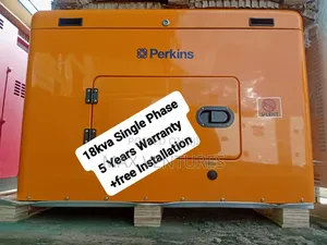 Perkins 18kw Silent Engine Generator
