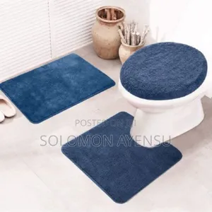 Quality 3 Pieces Bathroom Rug Set