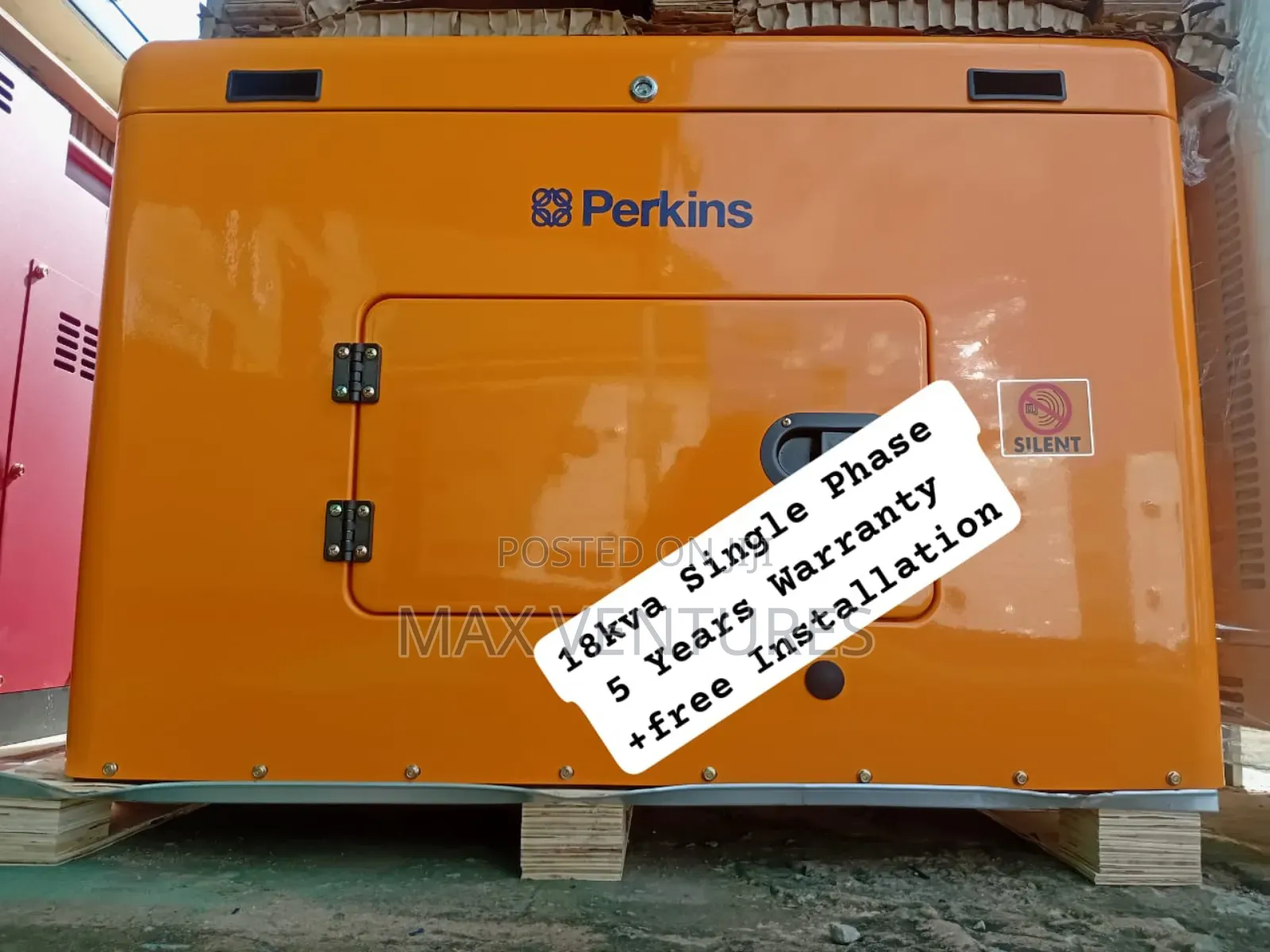 Perkins 18kva Industrial Power House Silent Generator