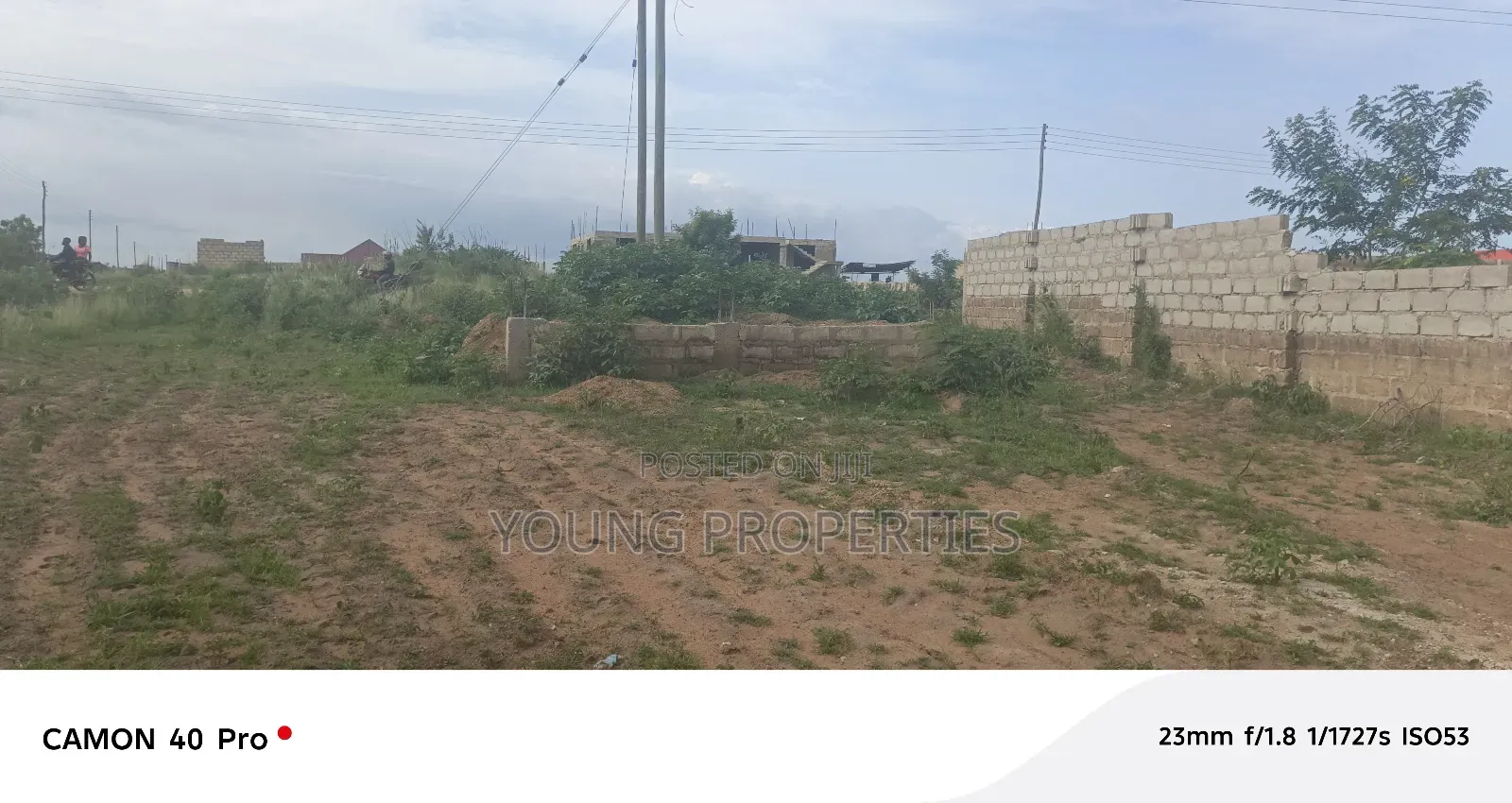 Half Plot for Sale Amasaman Domeabra for Stores