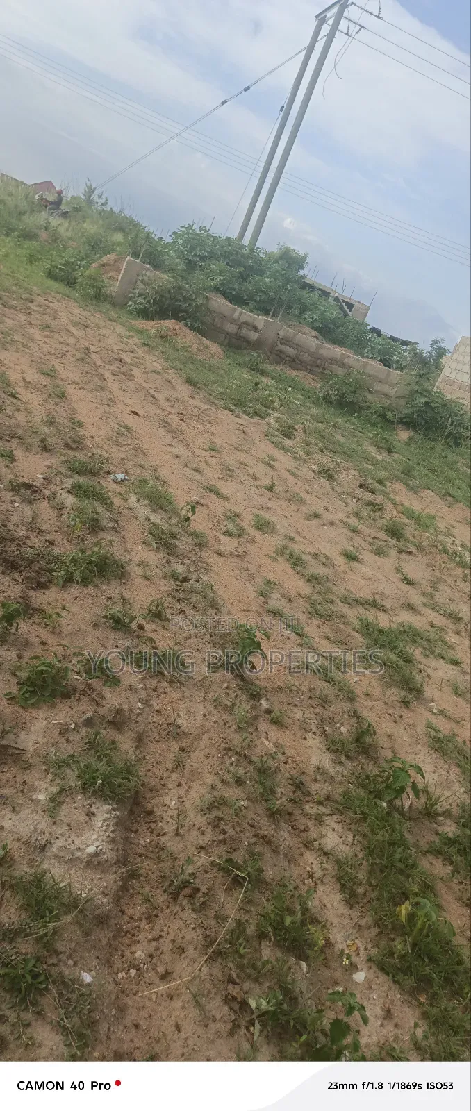 Half Plot for Sale Amasaman Domeabra for Stores