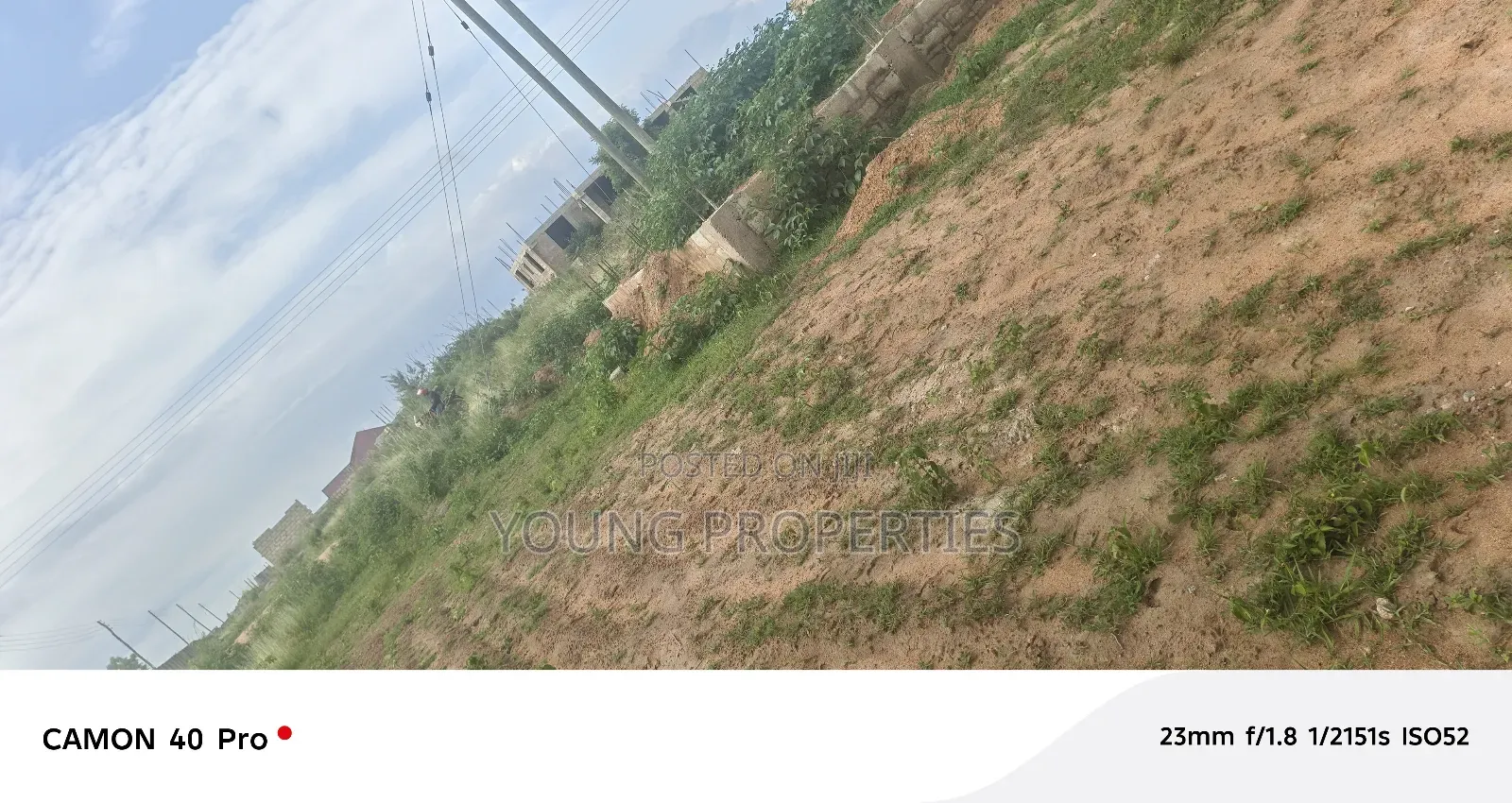Half Plot for Sale Amasaman Domeabra for Stores