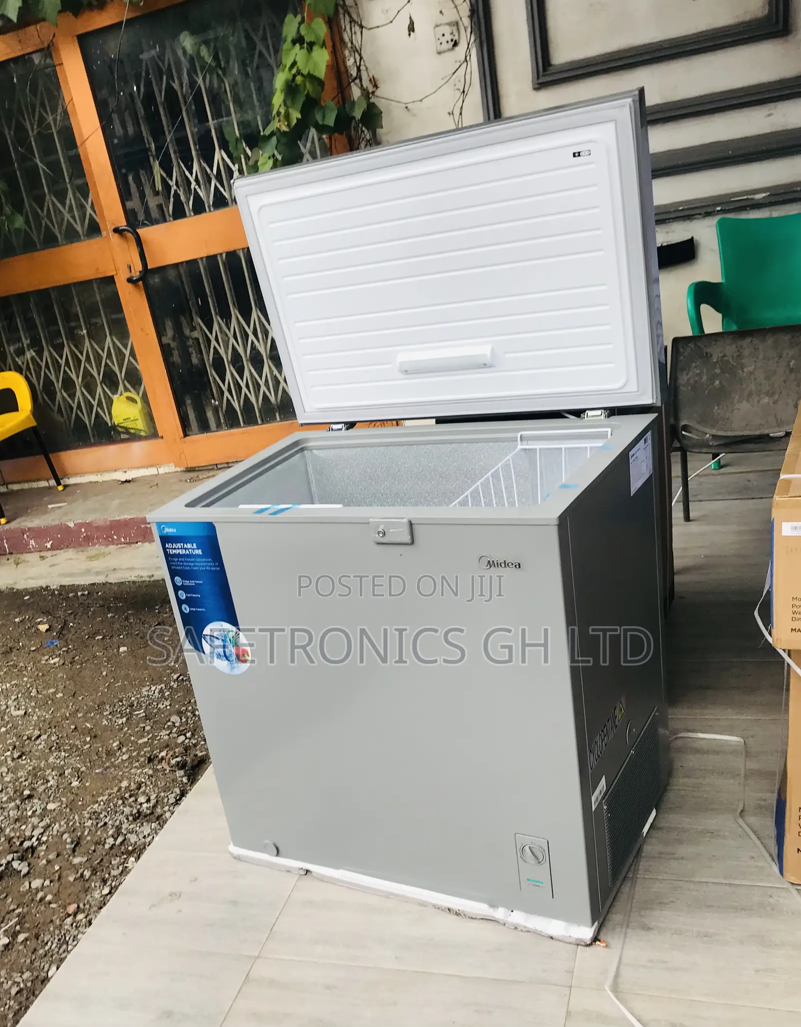 Shop Grey Singledoor 200 Liters Midea Chestfreezer