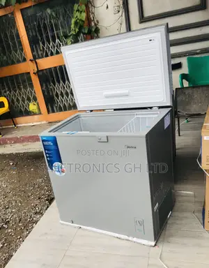 Shop Grey Singledoor 200 Liters Midea Chestfreezer