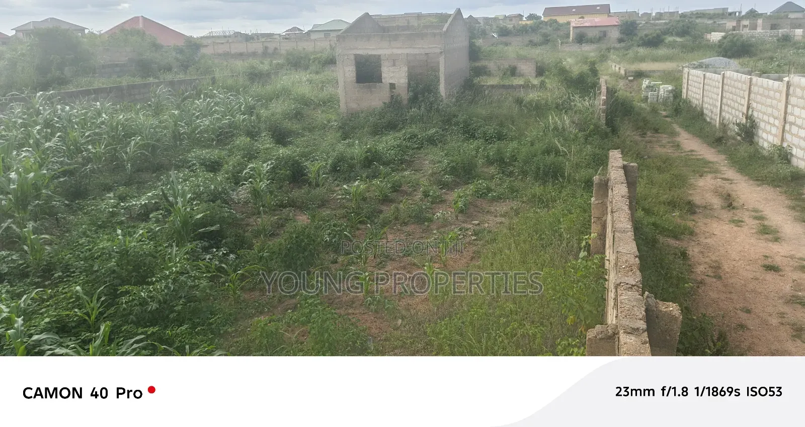 One Plot of Land for Sale Amasaman Danchira 90,000