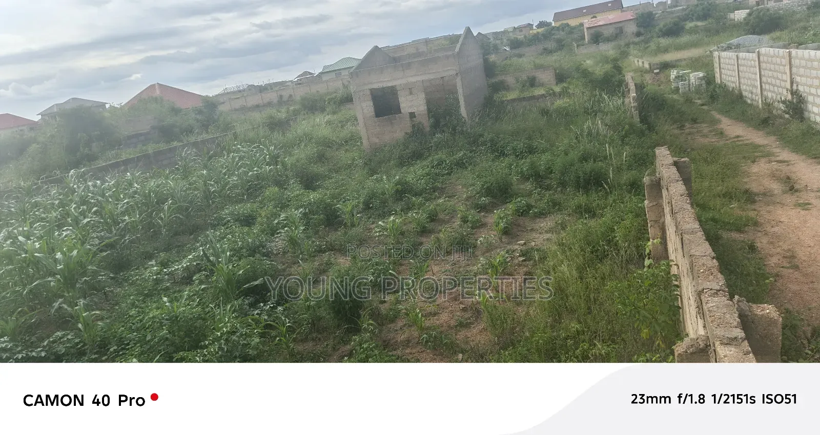 One Plot of Land for Sale Amasaman Danchira 90,000