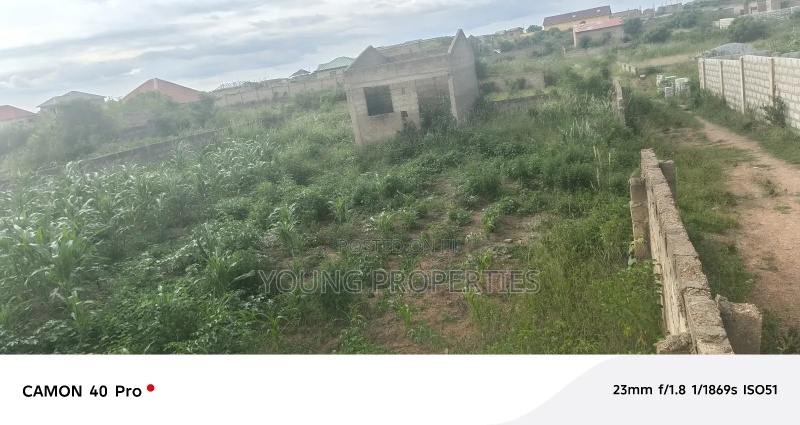 One Plot of Land for Sale Amasaman Danchira 90,000