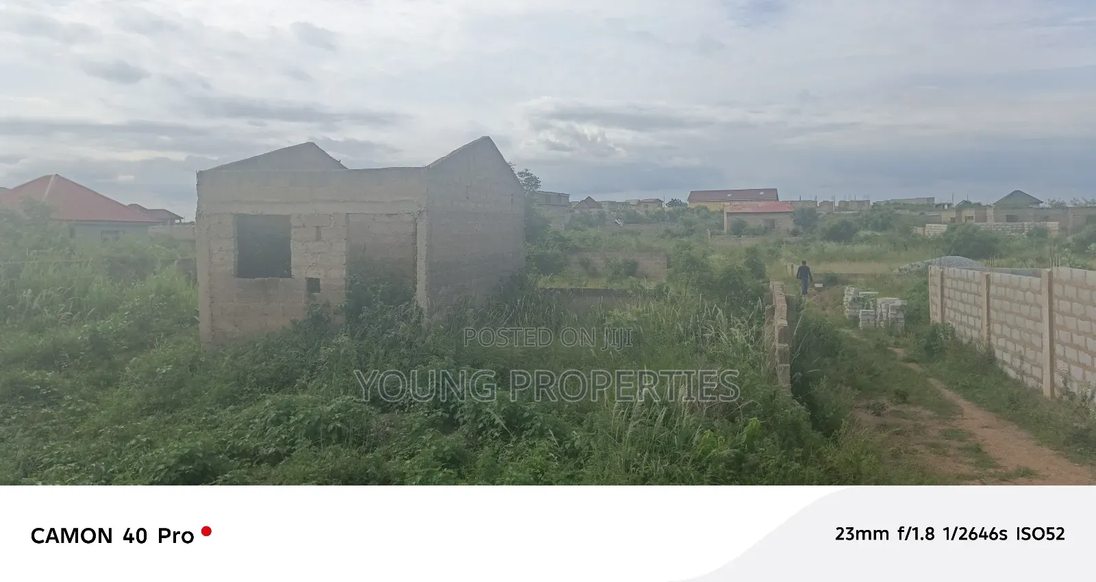 One Plot of Land for Sale Amasaman Danchira 90,000