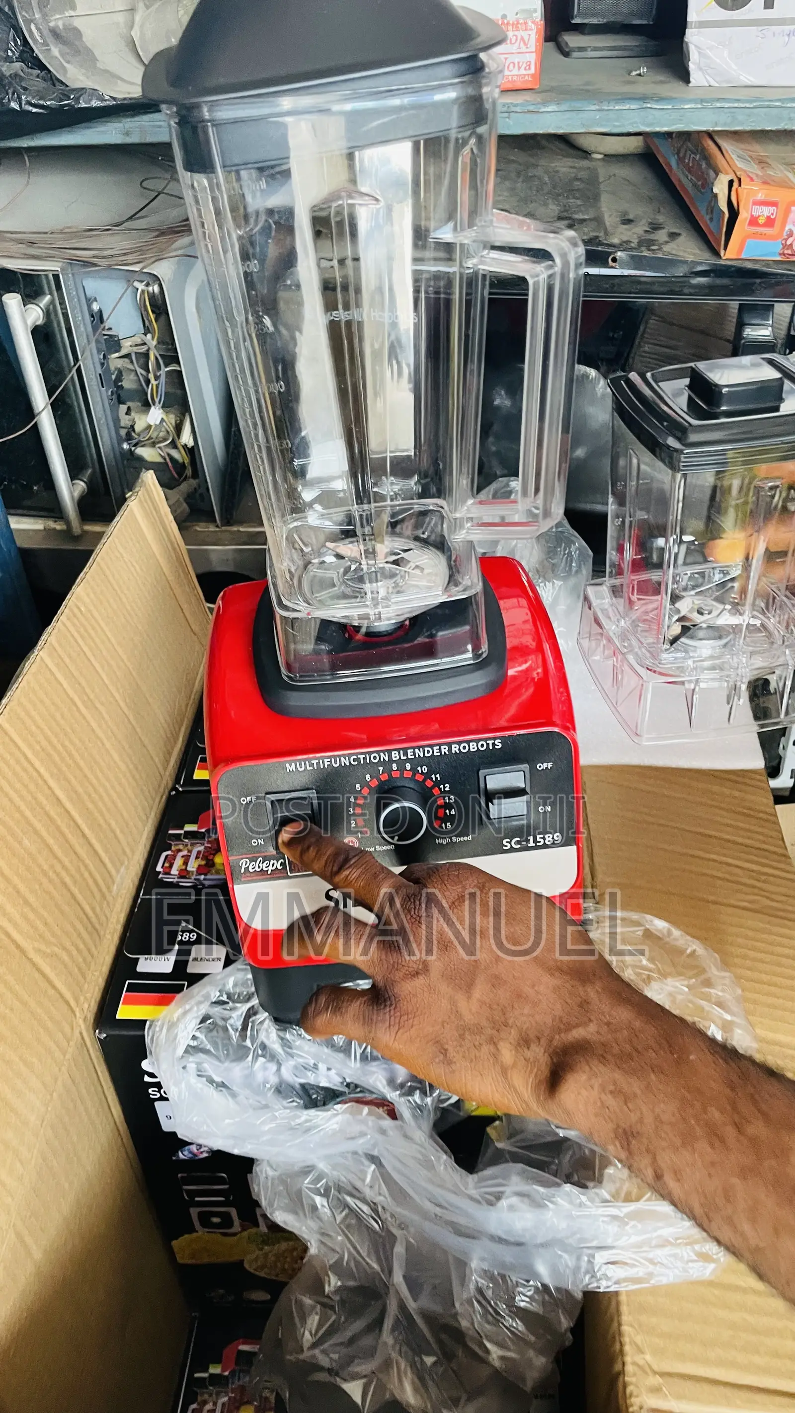 Sliver Crest Blender