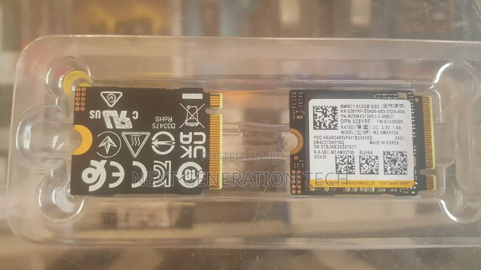 Samsung 512gb M.2 Nvme 2230 Micro Drive