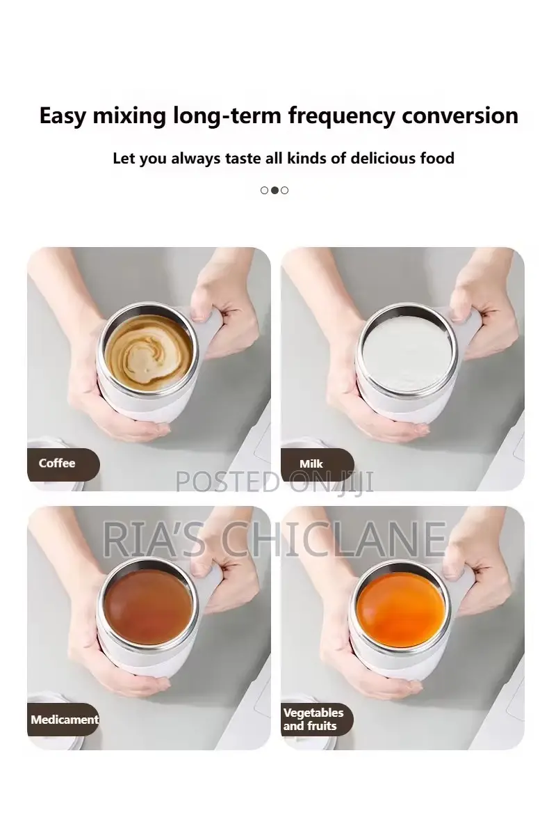 Automatic Stirring Coffee Mug
