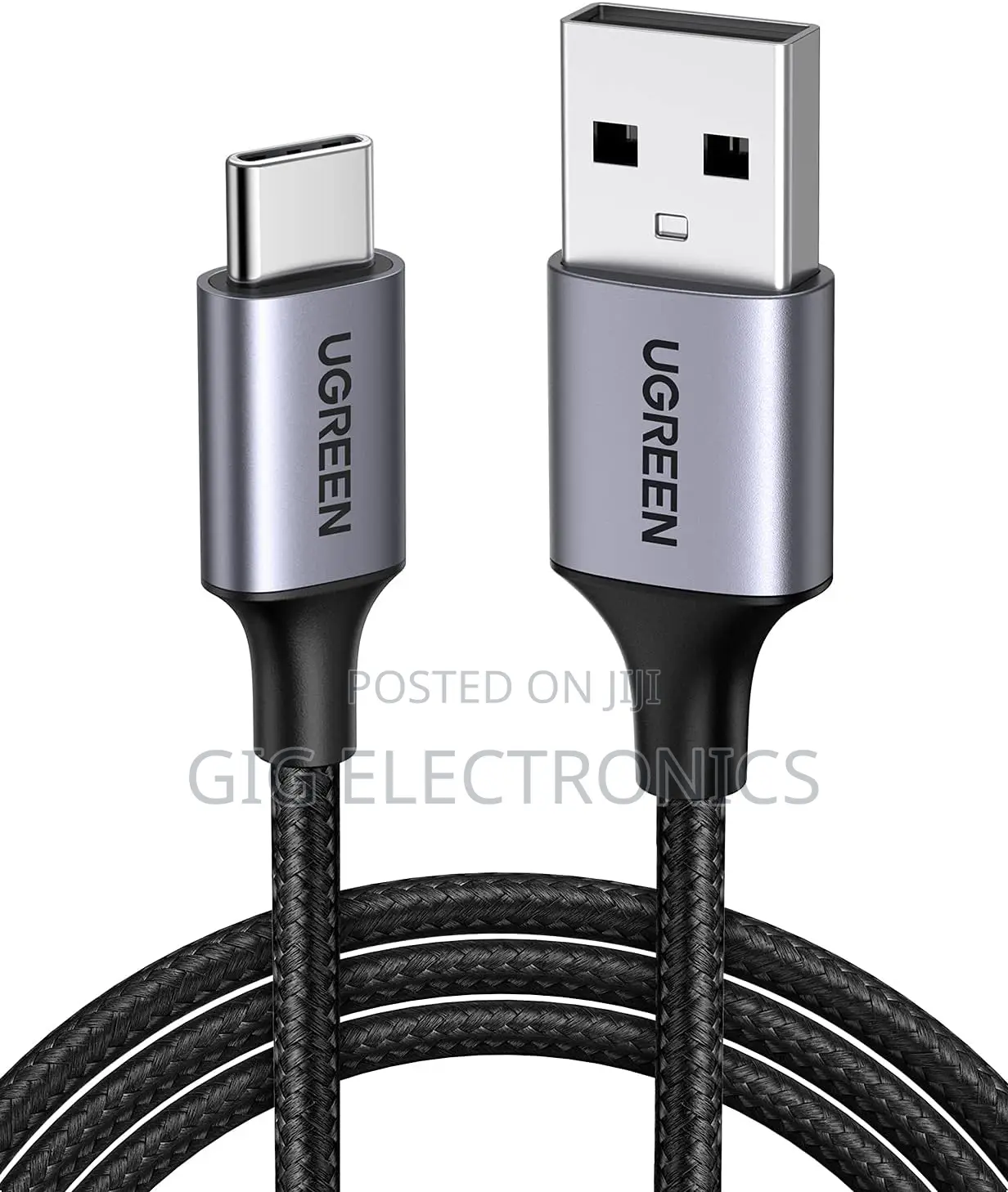 Ugreen 3a Fast Charge Usb a to C Cable Braided Usb C 1m