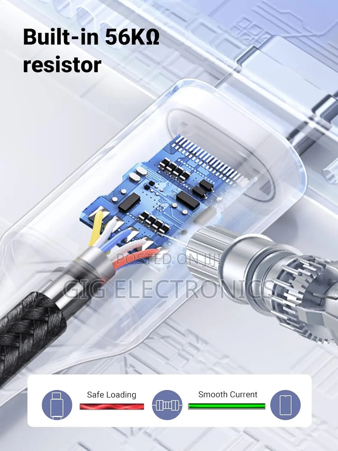 Ugreen 3a Fast Charge Usb a to C Cable Braided Usb C 1m